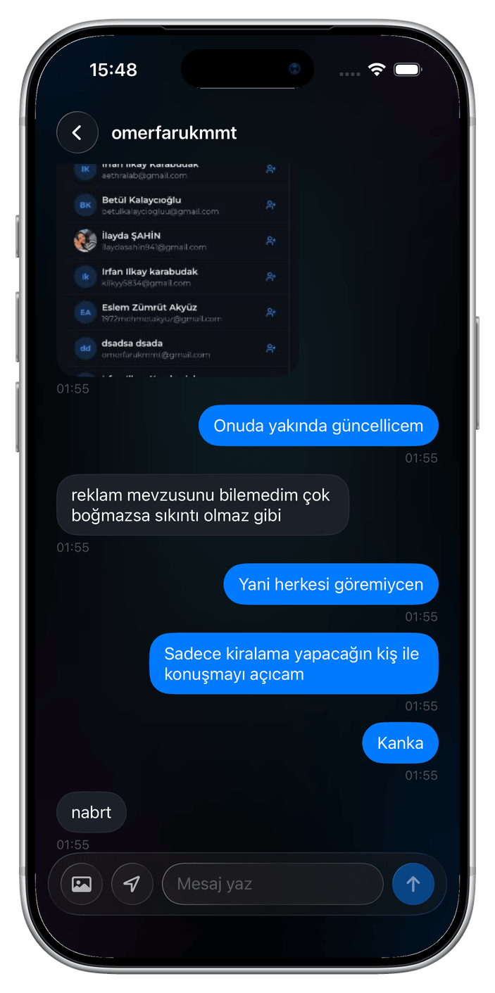 Güvenli Sohbet